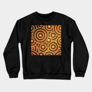 Awesome Aboriginal Dot Art Crewneck Sweatshirt